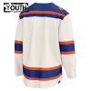 Edmonton Oilers Trikot Custom Fanatics Premium 2025-26 Weiss Ausweich - Kinder