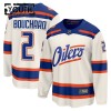 Edmonton Oilers Trikot Fanatics Premium Evan Bouchard 2025-26 Weiss Ausweich - Kinder Edmonton Oilers Trikot Fanatics Premium Evan Bouchard 2025-26 Weiss Ausweich - Kinder