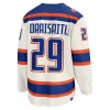 Edmonton Oilers Trikot Fanatics Premium Leon Draisaitl 2025-26 Weiss Ausweich - Herren