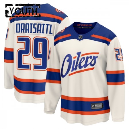 Edmonton Oilers Trikot Fanatics Premium Leon Draisaitl 2025-26 Weiss Ausweich - Kinder Edmonton Oilers Trikot Fanatics Premium Leon Draisaitl 2025-26 Weiss Ausweich - Kinder