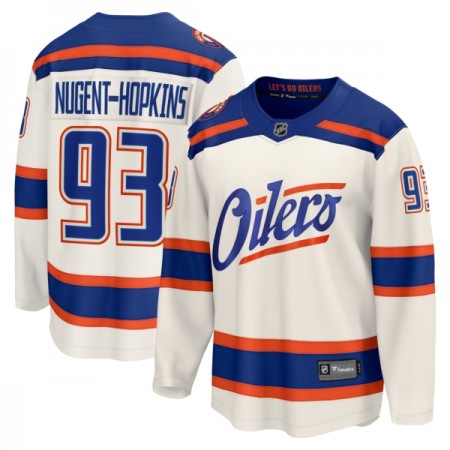 Edmonton Oilers Trikot Fanatics Premium Ryan Nugent-Hopkins 2025-26 Weiss Ausweich - Herren Edmonton Oilers Trikot Fanatics Premium Ryan Nugent-Hopkins 2025-26 Weiss Ausweich - Herren