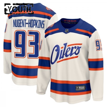 Edmonton Oilers Trikot Fanatics Premium Ryan Nugent-Hopkins 2025-26 Weiss Ausweich - Kinder Edmonton Oilers Trikot Fanatics Premium Ryan Nugent-Hopkins 2025-26 Weiss Ausweich - Kinder