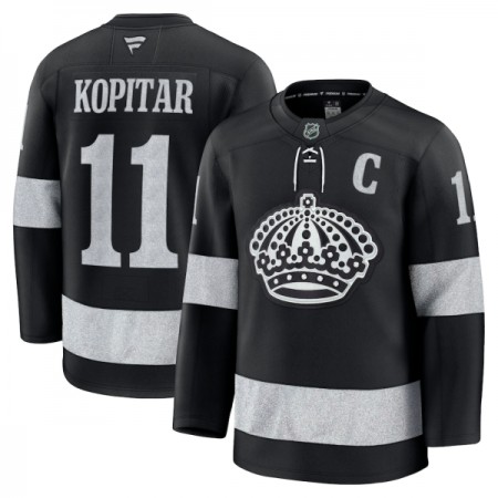 Los Angeles Kings Trikot Fanatics Premium Anze Kopitar 2025-26 Schwarz Ausweich - Herren Los Angeles Kings Trikot Fanatics Premium Anze Kopitar 2025-26 Schwarz Ausweich - Herren