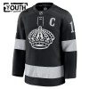 Los Angeles Kings Trikot Fanatics Premium Anze Kopitar 2025-26 Schwarz Ausweich - Kinder