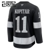 Los Angeles Kings Trikot Fanatics Premium Anze Kopitar 2025-26 Schwarz Ausweich - Kinder