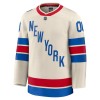 New York Rangers Trikot Custom Fanatics Premium 2025-26 Weiss Winter Classic - Herren