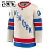 New York Rangers Trikot Custom Fanatics Premium 2025-26 Weiss Winter Classic - Kinder