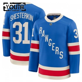 New York Rangers Trikot Fanatics Centennial Premium Igor Shesterkin 2025-26 Blau - Kinder