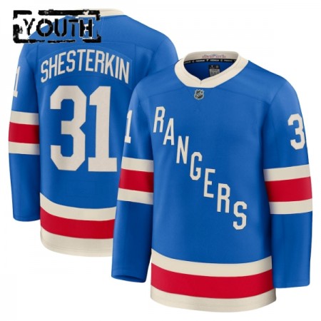 New York Rangers Trikot Fanatics Centennial Premium Igor Shesterkin 2025-26 Blau - Kinder New York Rangers Trikot Fanatics Centennial Premium Igor Shesterkin 2025-26 Blau - Kinder