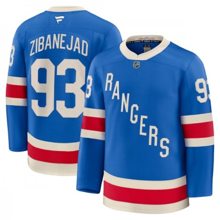 New York Rangers Trikot Fanatics Centennial Premium Mika Zibanejad 2025-26 Blau - Herren New York Rangers Trikot Fanatics Centennial Premium Mika Zibanejad 2025-26 Blau - Herren