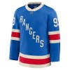 New York Rangers Trikot Fanatics Centennial Premium Mika Zibanejad 2025-26 Blau - Herren