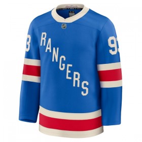 New York Rangers Trikot Fanatics Centennial Premium Mika Zibanejad 2025-26 Blau - Herren