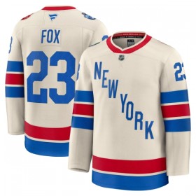 New York Rangers Trikot Fanatics Premium Adam Fox 2025-26 Weiss Winter Classic - Herren