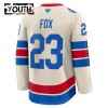 New York Rangers Trikot Fanatics Premium Adam Fox 2025-26 Weiss Winter Classic - Kinder