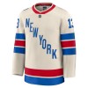 New York Rangers Trikot Fanatics Premium Alexis Lafreniere 2025-26 Weiss Winter Classic - Herren
