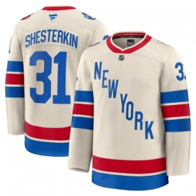 New York Rangers Trikot Fanatics Premium Igor Shesterkin 2025-26 Weiss Winter Classic - Herren