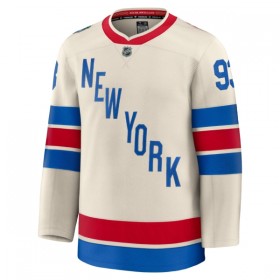 New York Rangers Trikot Fanatics Premium Mika Zibanejad 2025-26 Weiss Winter Classic - Herren