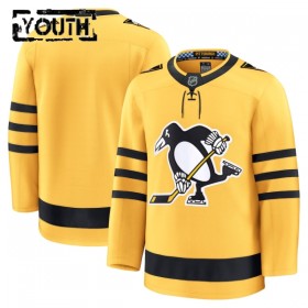 Pittsburgh Penguins Trikot Custom Fanatics Premium 2025-26 Gold Ausweich - Kinder