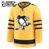 Pittsburgh Penguins Trikot Custom Fanatics Premium 2025-26 Gold Ausweich - Kinder