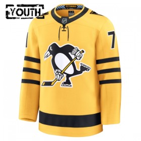 Pittsburgh Penguins Trikot Fanatics Premium Evgeni Malkin 2025-26 Gold Ausweich - Kinder