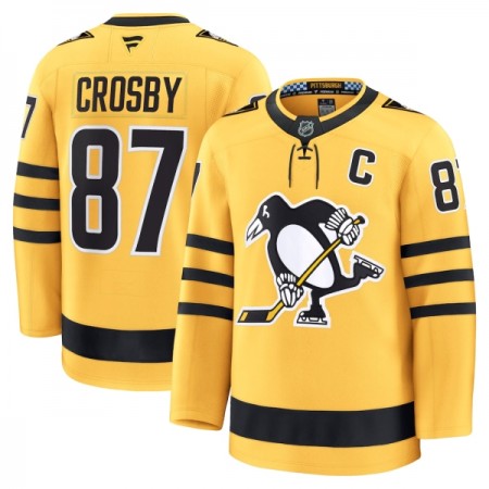 Pittsburgh Penguins Trikot Fanatics Premium Sidney Crosby 2025-26 Gold Ausweich - Herren Pittsburgh Penguins Trikot Fanatics Premium Sidney Crosby 2025-26 Gold Ausweich - Herren