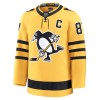 Pittsburgh Penguins Trikot Fanatics Premium Sidney Crosby 2025-26 Gold Ausweich - Herren