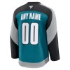 San Jose Sharks Trikot Custom Fanatics Premium 2025-26 Teal Ausweich - Herren