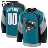 San Jose Sharks Trikot Custom Fanatics Premium 2025-26 Teal Ausweich - Kinder San Jose Sharks Trikot Custom Fanatics Premium 2025-26 Teal Ausweich - Kinder