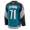 San Jose Sharks Trikot Fanatics Premium Macklin Celebrini 2025-26 Teal Ausweich - Herren