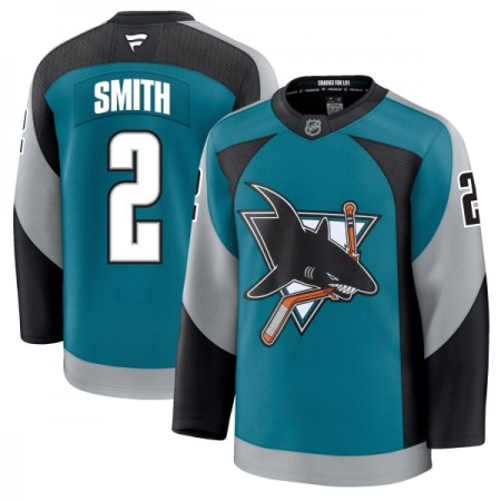 San Jose Sharks Trikot Fanatics Premium Will Smith 2025-26 Teal Ausweich - Herren San Jose Sharks Trikot Fanatics Premium Will Smith 2025-26 Teal Ausweich - Herren