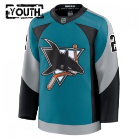 San Jose Sharks Trikot Fanatics Premium Will Smith 2025-26 Teal Ausweich - Kinder