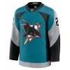 San Jose Sharks Trikot Fanatics Premium William Eklund 2025-26 Teal Ausweich - Herren