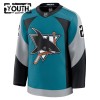 San Jose Sharks Trikot Fanatics Premium William Eklund 2025-26 Teal Ausweich - Kinder