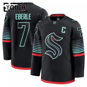 Seattle Kraken Trikot Fanatics Premium Eberle Jordan 2025-26 Schwarz Ausweich - Kinder