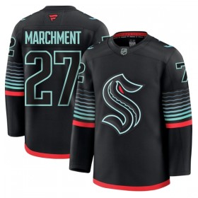 Seattle Kraken Trikot Fanatics Premium Mason Marchment 2025-26 Schwarz Ausweich - Herren
