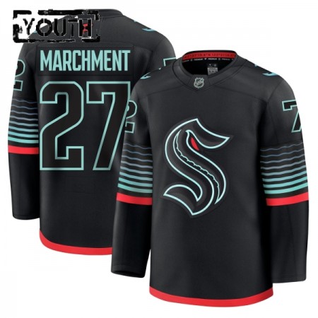 Seattle Kraken Trikot Fanatics Premium Mason Marchment 2025-26 Schwarz Ausweich - Kinder Seattle Kraken Trikot Fanatics Premium Mason Marchment 2025-26 Schwarz Ausweich - Kinder