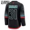 Seattle Kraken Trikot Fanatics Premium Philipp Grubauer 2025-26 Schwarz Ausweich - Kinder
