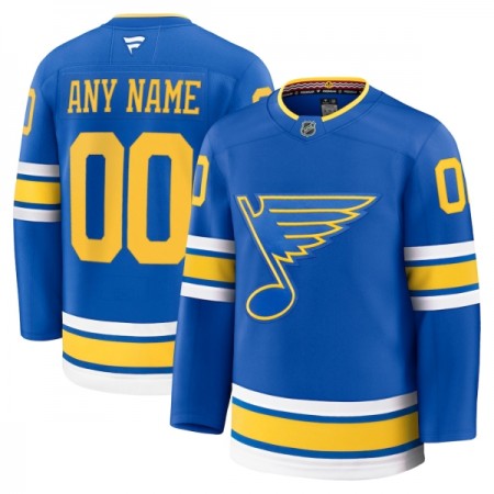 St. Louis Blues Trikot Custom Fanatics Premium 2025-26 Blau Heim - Herren St. Louis Blues Trikot Custom Fanatics Premium 2025-26 Blau Heim - Herren