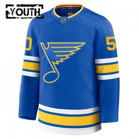 St. Louis Blues Trikot Fanatics Premium Binnington Jordan 2025-26 Blau Heim - Kinder