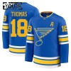 St. Louis Blues Trikot Fanatics Premium Robert Thomas 2025-26 Blau Heim - Kinder St. Louis Blues Trikot Fanatics Premium Robert Thomas 2025-26 Blau Heim - Kinder