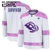 Trikot Custom Utah Hockey Club Fanatics Hockey Fights Cancer Practice Weiss - Kinder Trikot Custom Utah Hockey Club Fanatics Hockey Fights Cancer Practice Weiss - Kinder
