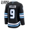 Trikot Utah Hockey Club Fanatics Premium Clayton Keller 2025-26 Schwarz Heim - Kinder