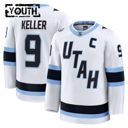 Trikot Utah Hockey Club Fanatics Premium Clayton Keller Weiss Auswärts - Kinder Trikot Utah Hockey Club Fanatics Premium Clayton Keller Weiss Auswärts - Kinder