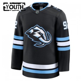Trikot Utah Hockey Club Fanatics Premium Logan Cooley 2025-26 Schwarz Heim - Kinder