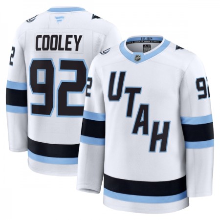 Trikot Utah Hockey Club Fanatics Premium Logan Cooley Weiss Auswärts - Herren Trikot Utah Hockey Club Fanatics Premium Logan Cooley Weiss Auswärts - Herren