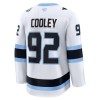 Trikot Utah Hockey Club Fanatics Premium Logan Cooley Weiss Auswärts - Herren