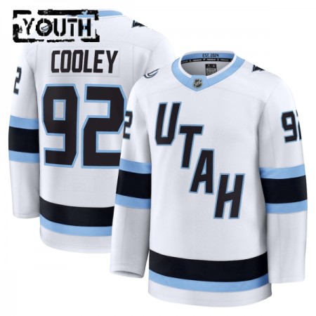 Trikot Utah Hockey Club Fanatics Premium Logan Cooley Weiss Auswärts - Kinder Trikot Utah Hockey Club Fanatics Premium Logan Cooley Weiss Auswärts - Kinder