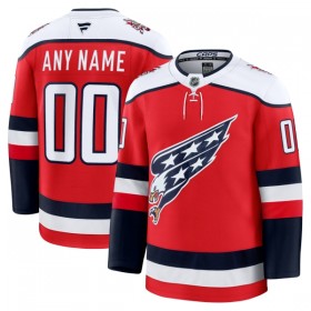 Washington Capitals Trikot Custom Fanatics Premium 2025-26 Rot Ausweich - Herren
