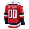 Washington Capitals Trikot Custom Fanatics Premium 2025-26 Rot Ausweich - Herren