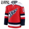 Washington Capitals Trikot Custom Fanatics Premium 2025-26 Rot Ausweich - Kinder
